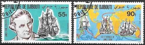 Timbres bateaux - timbres, (james