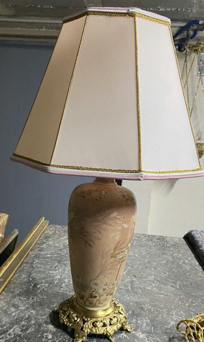 Lampe pied faïence - pied, en