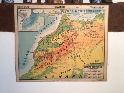 Ancienne carte scolaire - scolaire, hatier
