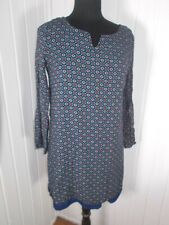 Robe fluide legere bleu marine imprimé fluide à enfiler IT HIPPIE S 36/38