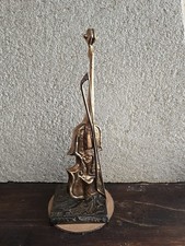 Bronze " Violoncelle " signé Yves Lohé