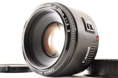Objectif canon 50mm 1 8 - canon,