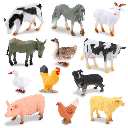 Pièces figurine animaux - 12,
