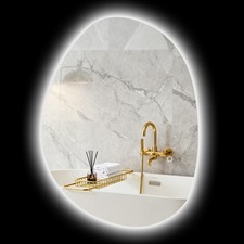 HOMCOM Miroir de Salle de Bain