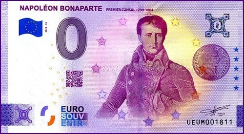 Napoleon bonaparte billet - billet, 0