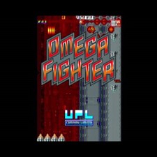 Usé Omega Fighter PCB PC Board Roll On Traitement 1989 Jamma Power-Up Tir Arcade