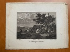 Adriaen Van de Velde - Gravure - Dalbe - XIXe