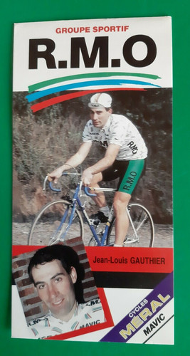 Cyclisme carte cycliste jean - carte,