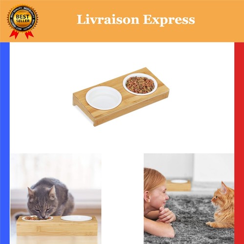 Relaxdays gamelle double pour - gamelle,
