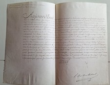 PARCHEMIN signé LOUIS XV &