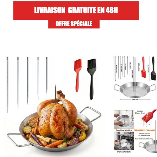 Brochettes verticales bbq - brochettes,