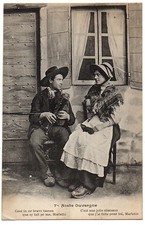 CPA AUVERGNE Noste Ouvergne. 7. "C'est une jolie chanson que j'ai faite pour toi