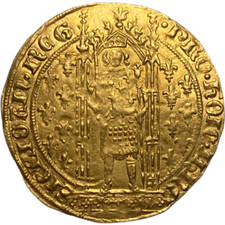 Provence Jeanne de Naples (1343-1382) Franc à pied