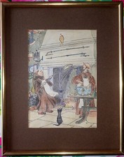 DESSIN SIGNÉ MONOGRAMMÉ
