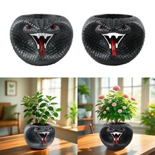 Pot de fleurs en résine fait