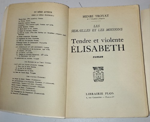 Livres henri troyat - livres,