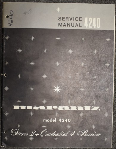 Marantz model 4240 stereo - marantz,