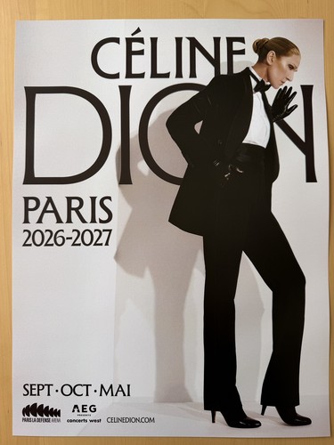 Affiche céline dion - affiche,