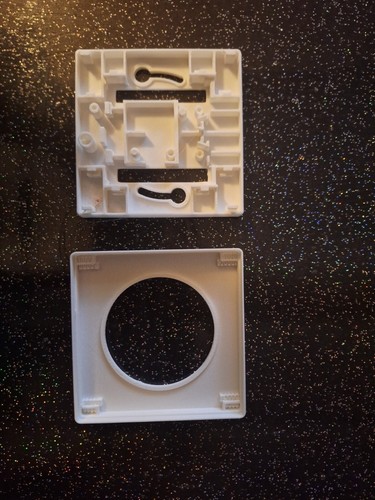 Support plastique bouton - support,