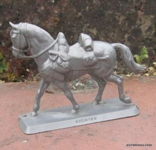 MOKAREX CAVALERIE GRANDE GUERRE 1914-1918 / FIGURINE CHEVAL DE GOUMIER  1914