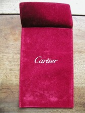 Étui bijoux daim Cartier