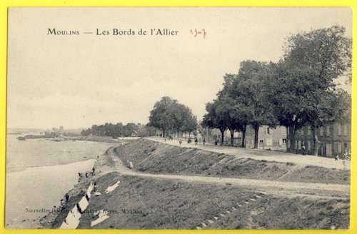 Cpa france moulins les - cpa,