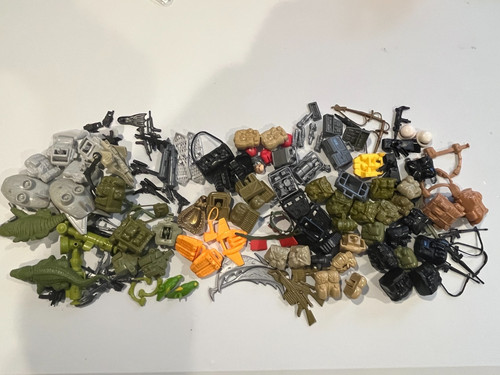 Joe weapons accessories - joe, lot