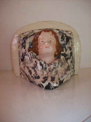 Console murale plâtre à - console,
