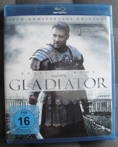 Gladiator bluray 10 th - -,