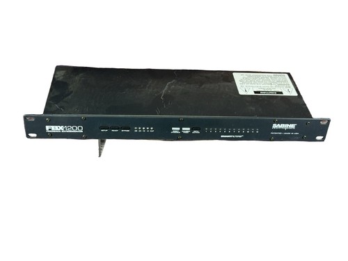 Sabine feedback exterminator - sabine,