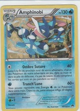 Carte POKEMON : XY RUPTURE TURBO - AMPHINOBI - 40/122 - Holo. - Played - VF