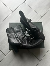 Bottines à talons Bottes femme KARSTON Taille 41 Noir cuir veau Chaussures