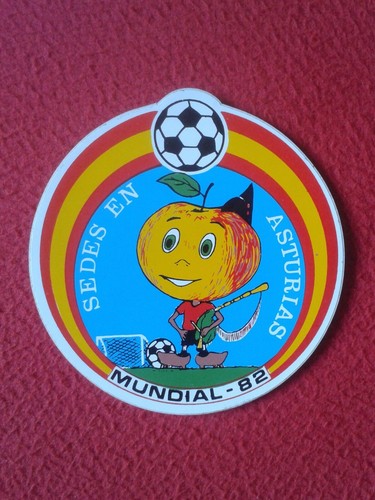 Sticker naranjito mundial - naranjito,