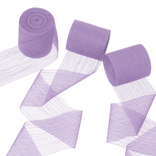 Ruban chiffon frisé - frisé, 3