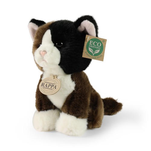 Peluche chat tricolore cm - tricolore, 18