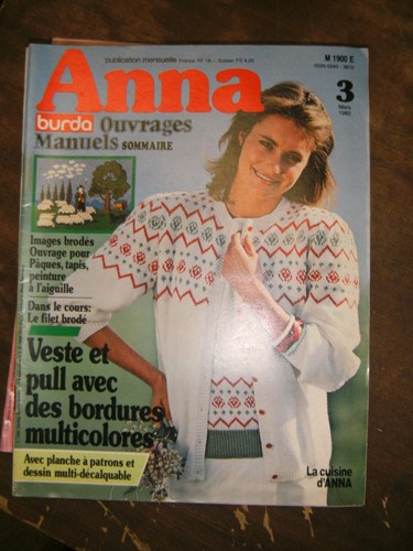 Anna burda ouvrages manuels - -,
