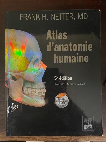 Atlas anatomie humaine 5eme - d'anatomie,