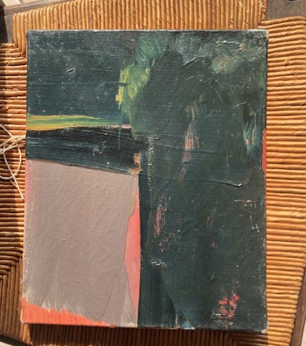 Tableau peinture huile - peinture, sur