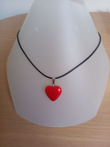 Superbe pendentif coeur pierre - superbe,
