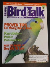 *BIRD TALK MAGAZINE Nov 97