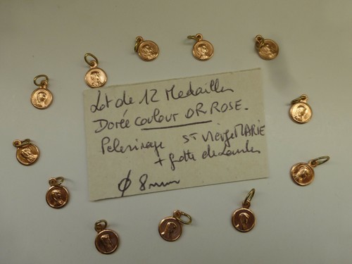 Lot medaille pelerinage - 12,