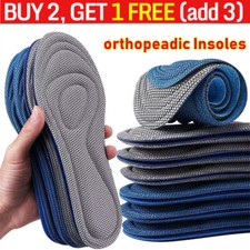 Semelles Orthopédiques En Mousse À Mémoire De Forme Pour Chaussures Hommes /