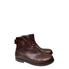 Maison Martin Margiela  MM6  Women Brown Leather Boots  Size 39,5 / US 9,5