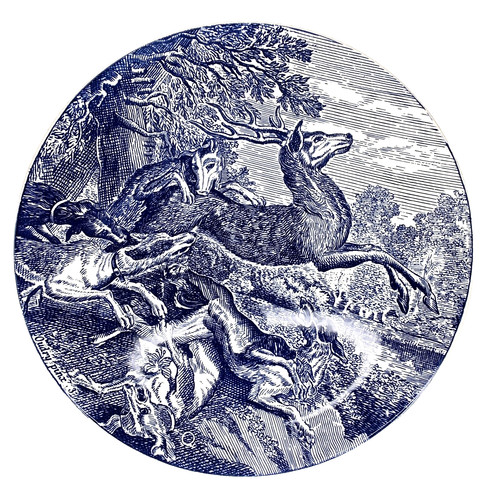 Plat porcelaine faïence - porcelaine,