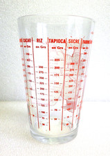 Verre Doseur Gradué Rouge