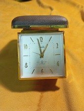 Réveil de voyage ancien Swania – Music Alarm – Germany, années 1960