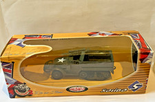 SOLIDO MILITAIRE BATAILLES  1/50 REF 6216 HALF TRACK CANON 105MM US ARMY WW2 C47