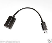 Cable usb femelle vers micro