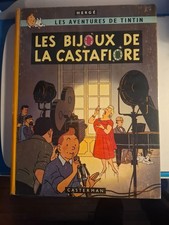 Ancien Album Bd Tintin Les Bijoux De La Castafiore EO Belge 1963