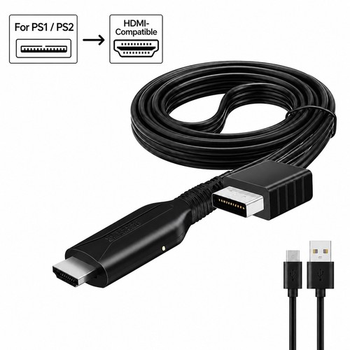 Adaptateur hdmi ps2 - adaptateur, ps1
